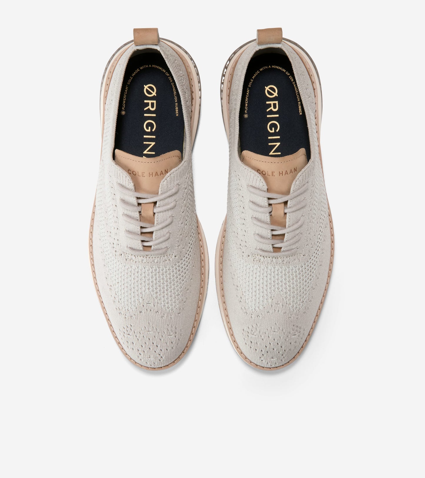 C43280:OYSTER MUSHROOM / OXFORD TAN / IVORY