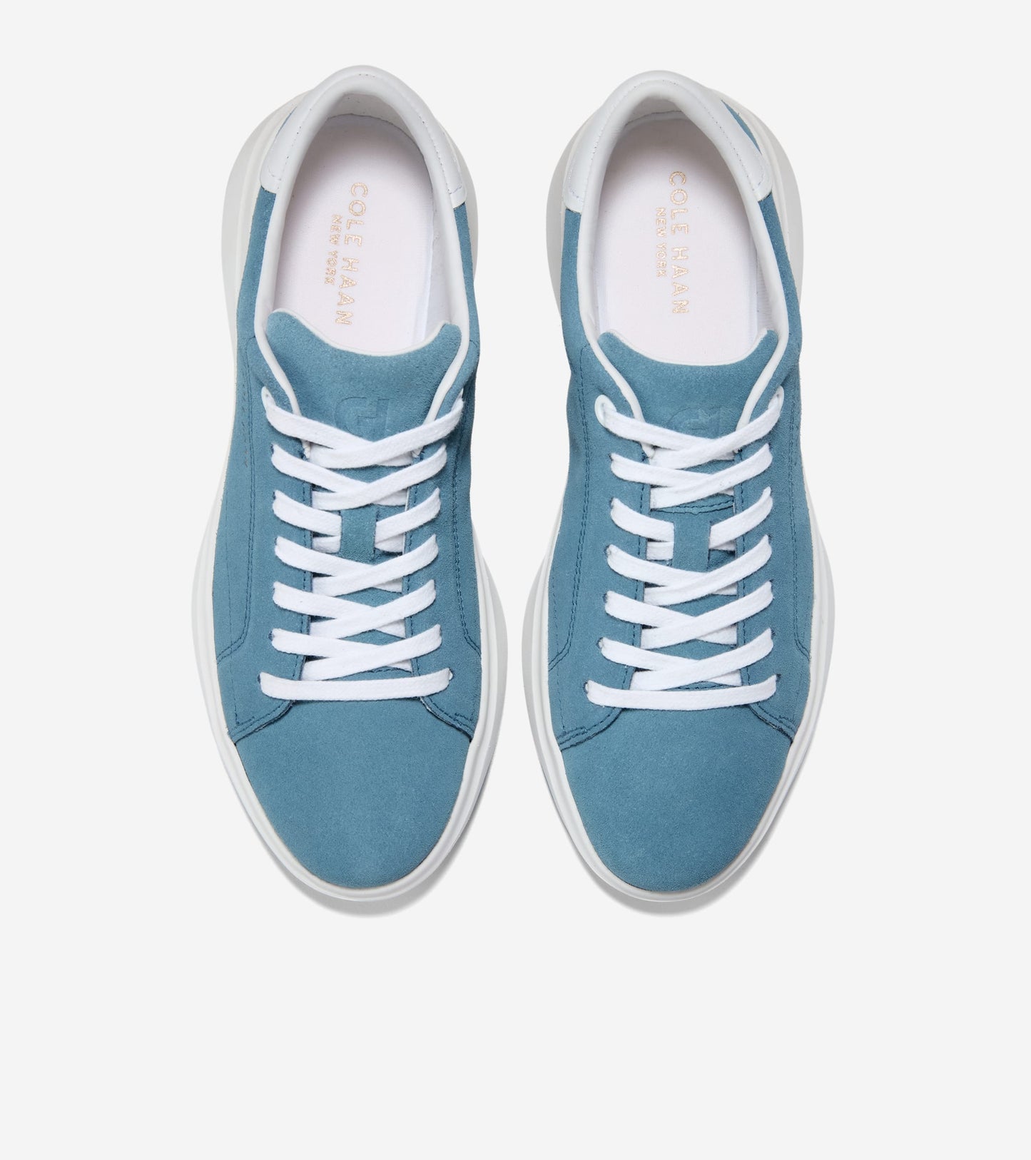 W36528:PROVINCIAL BLUE SDE / WHITE LTHR