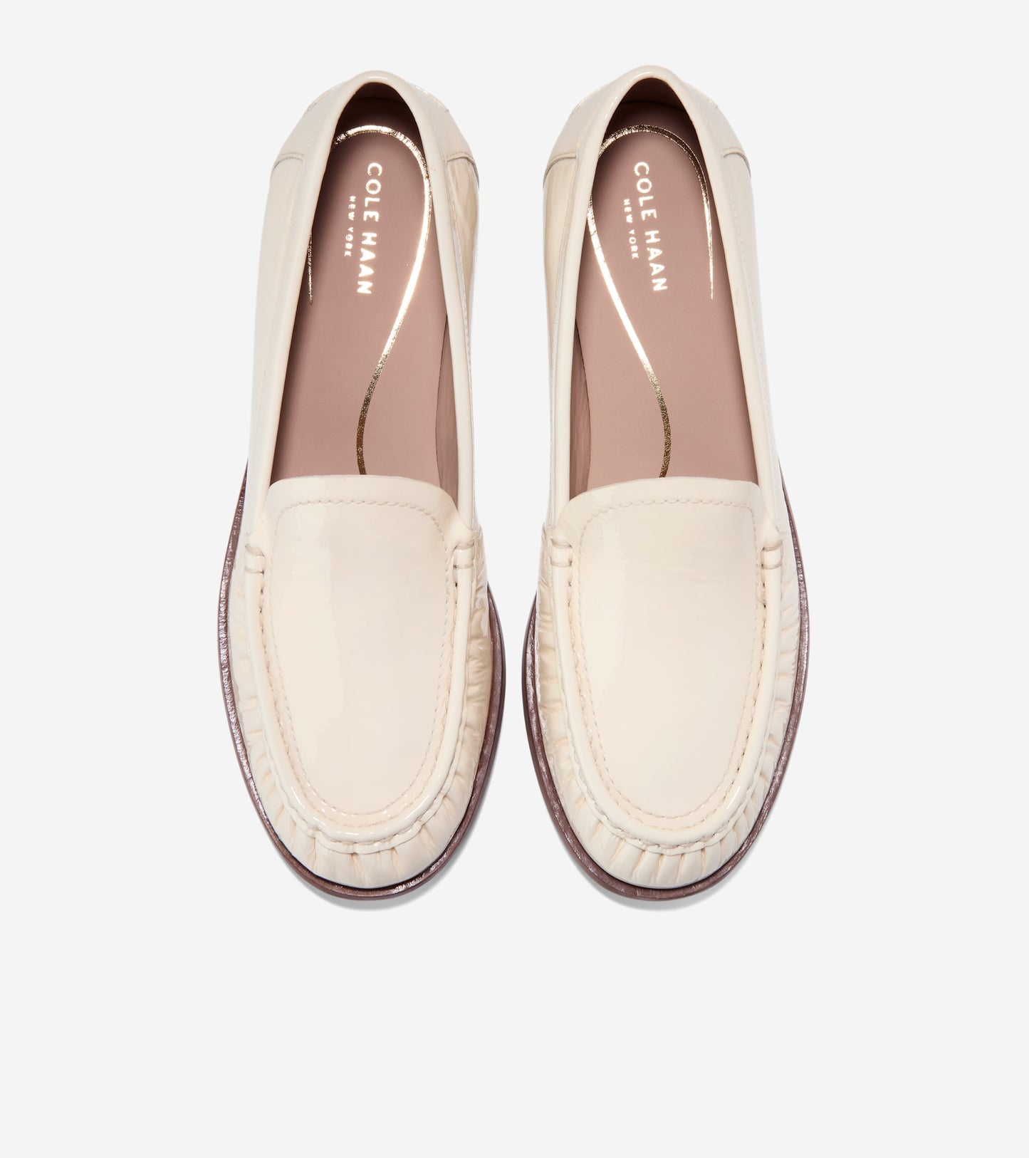 W36644:CH POWDER CRINKLE PATENT LEATHER
