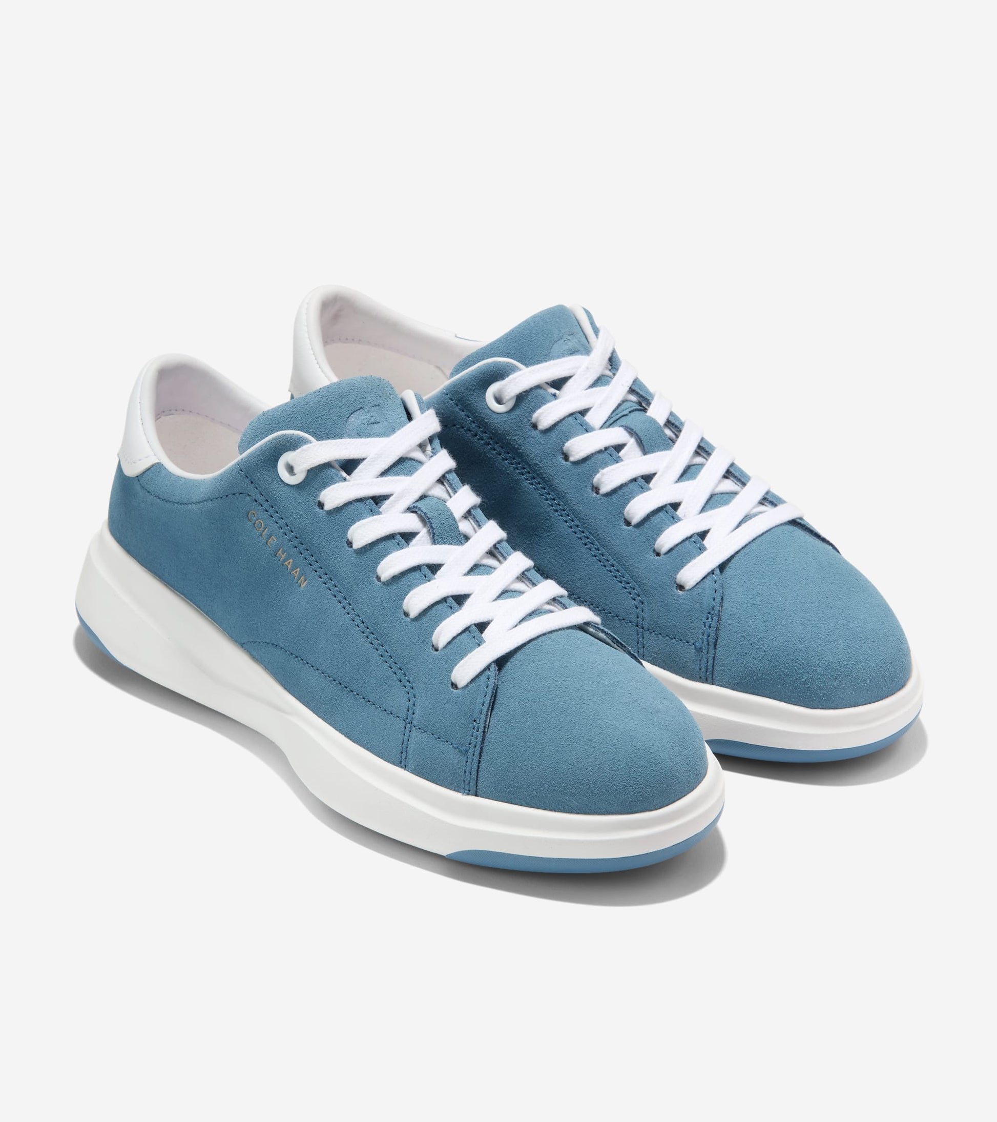 W36528:PROVINCIAL BLUE SDE / WHITE LTHR