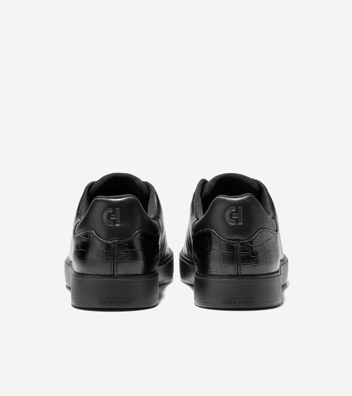 C45198:BLACK CROC EMBOSS PRINT / BLACK