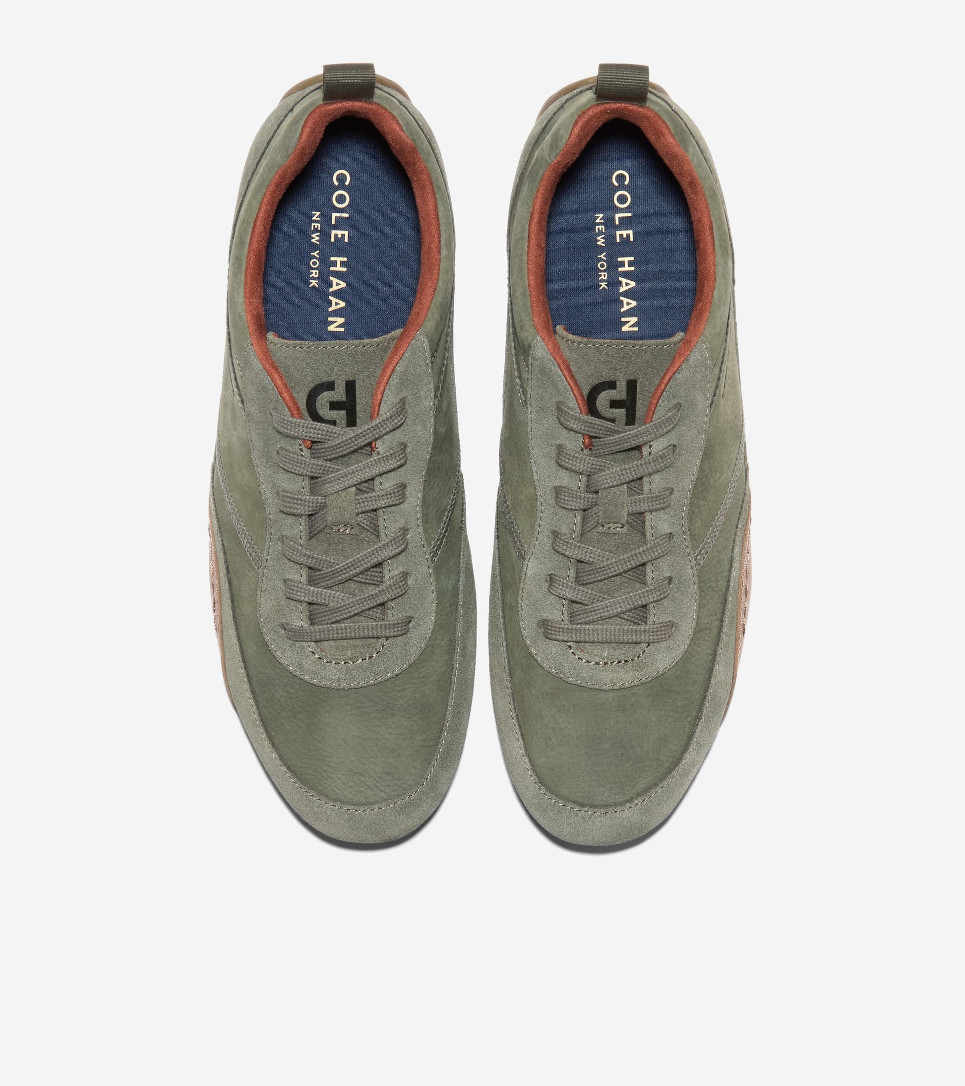 C42763:DUSTY OLIVE SUEDE / CH TUSCAN SAND / CH LIGHT WHISKEY