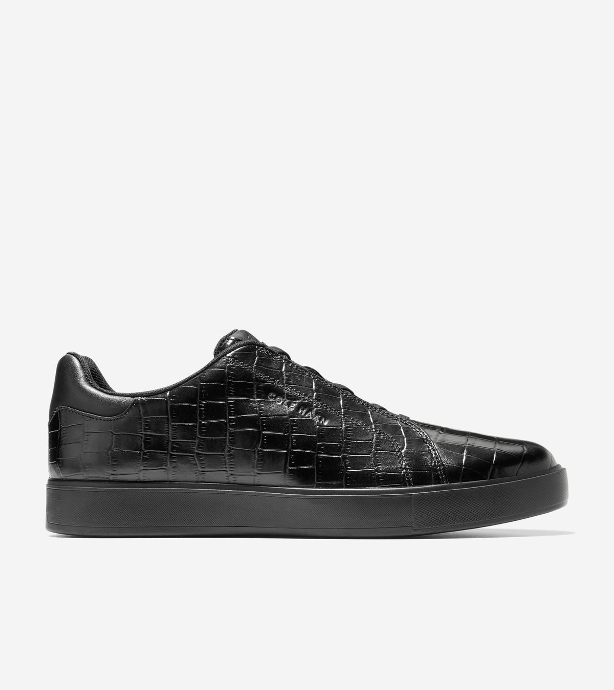 C45198:BLACK CROC EMBOSS PRINT / BLACK