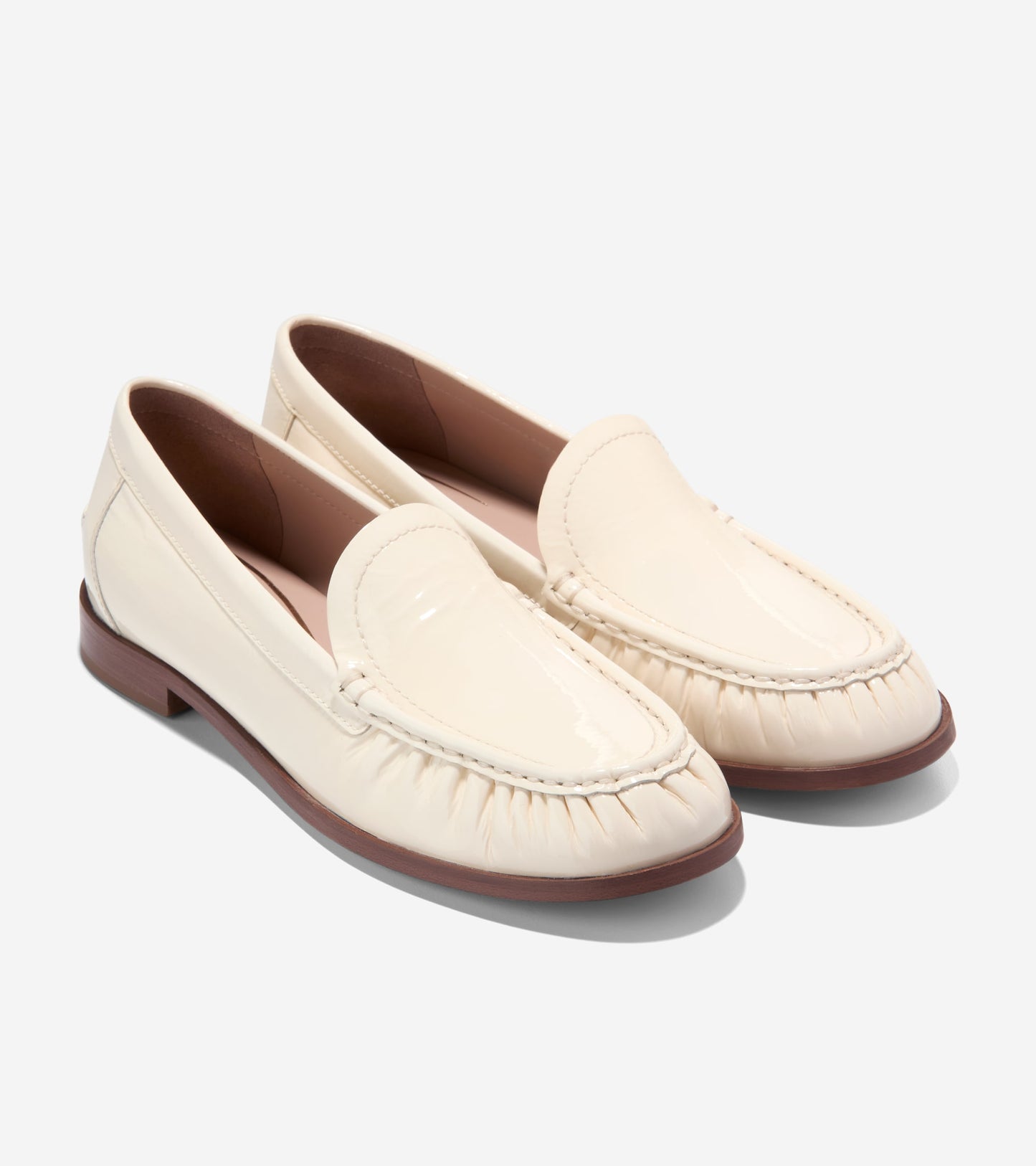 W36644:CH POWDER CRINKLE PATENT LEATHER