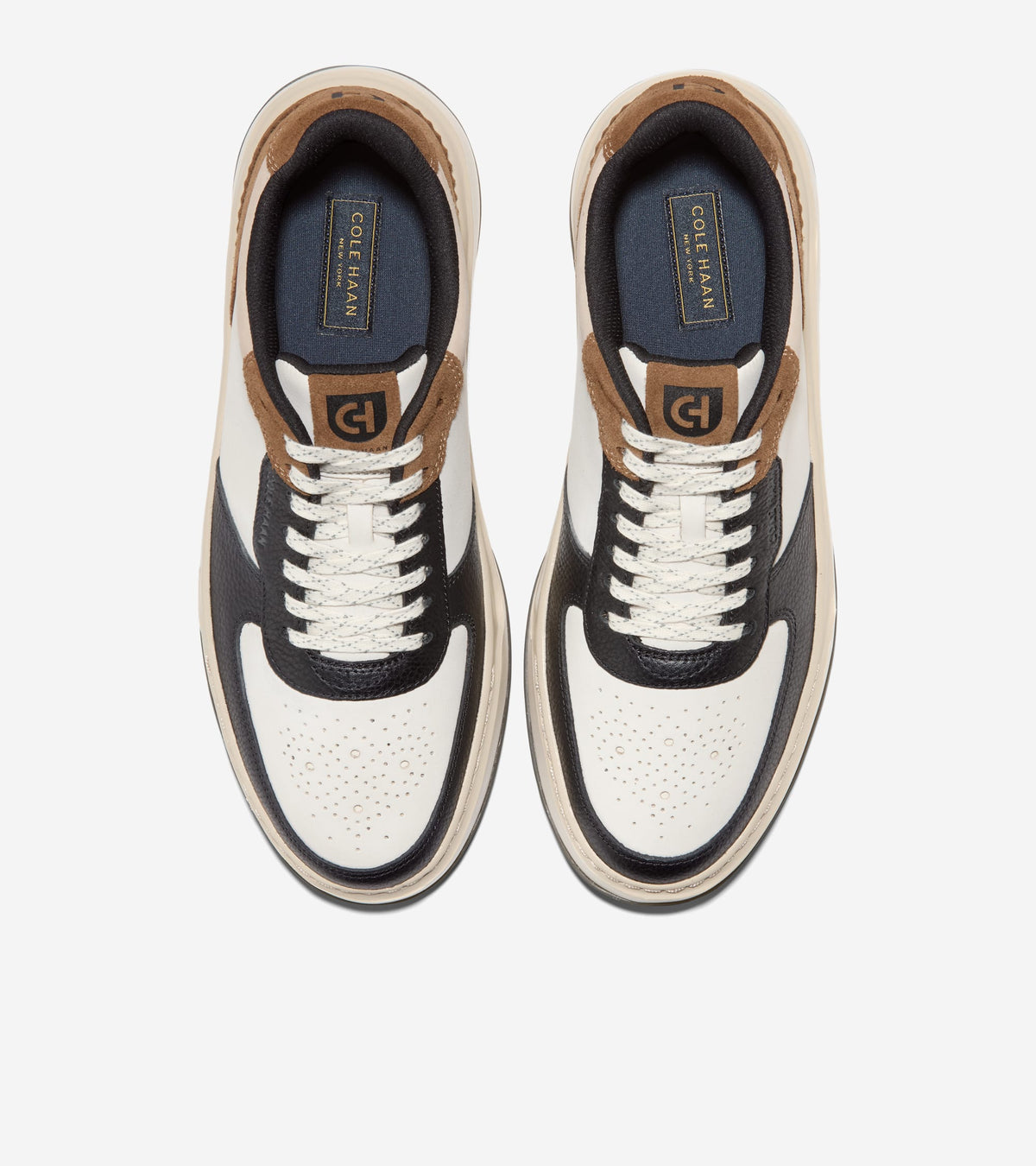 C45386:IVORY NUBUCK / CH SPICED BROWN / NICOTINE