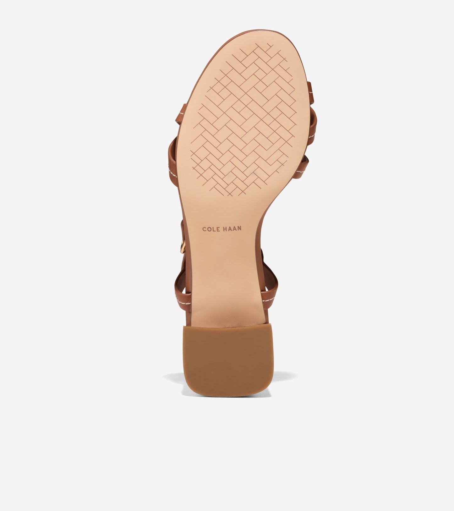 W36596:CH BRITISH TAN LEATHER / NATURAL STITCH