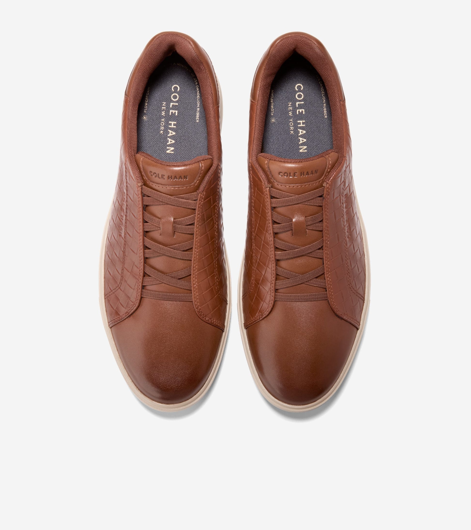 C42598:CH DARK SEQUOIA WOVEN EMBOSS / ANGORA