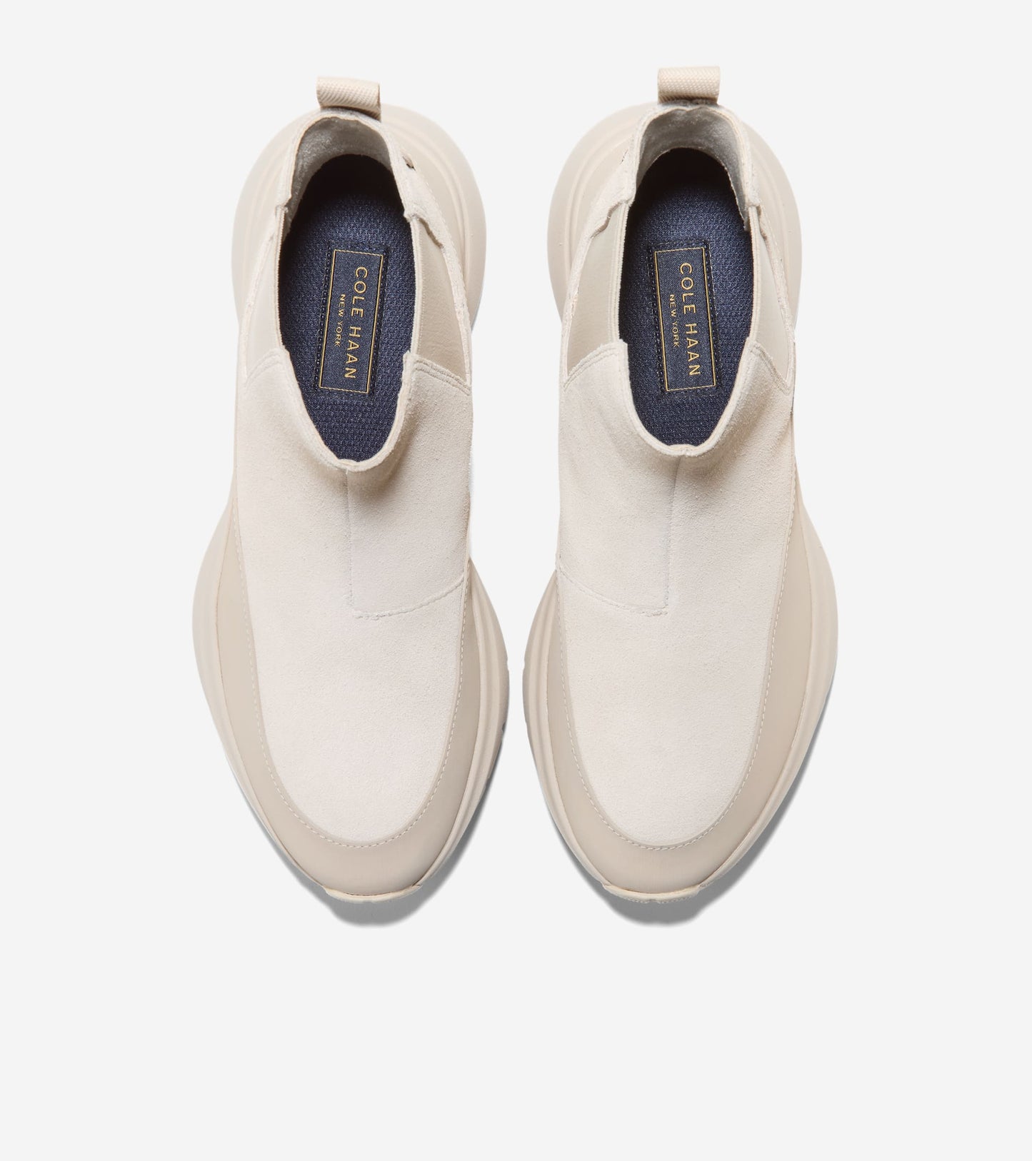 W37339:ANCIENT SCROLL SUEDE / CH LIGHT SESAME LEATHER