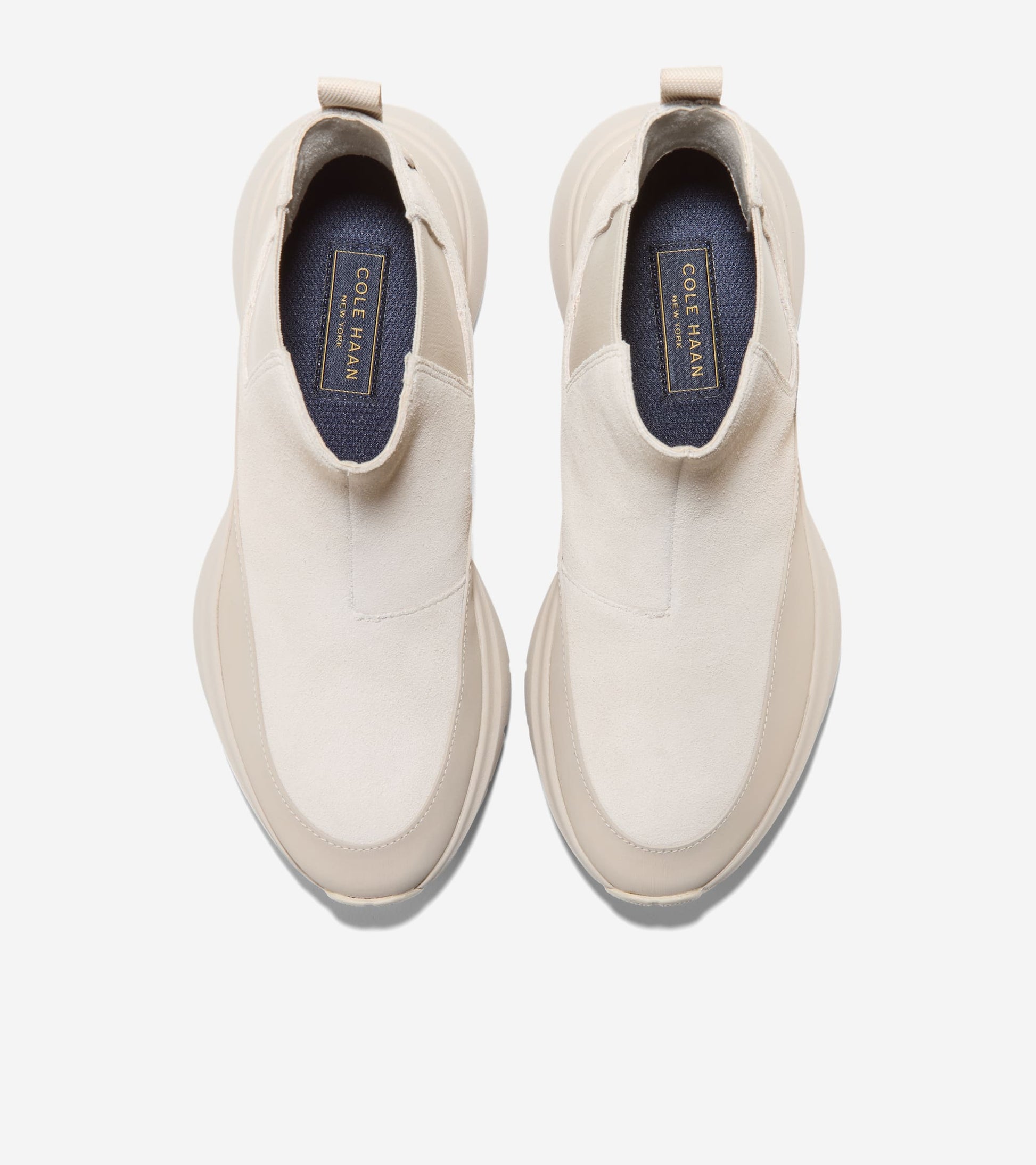 W37339:ANCIENT SCROLL SUEDE / CH LIGHT SESAME LEATHER