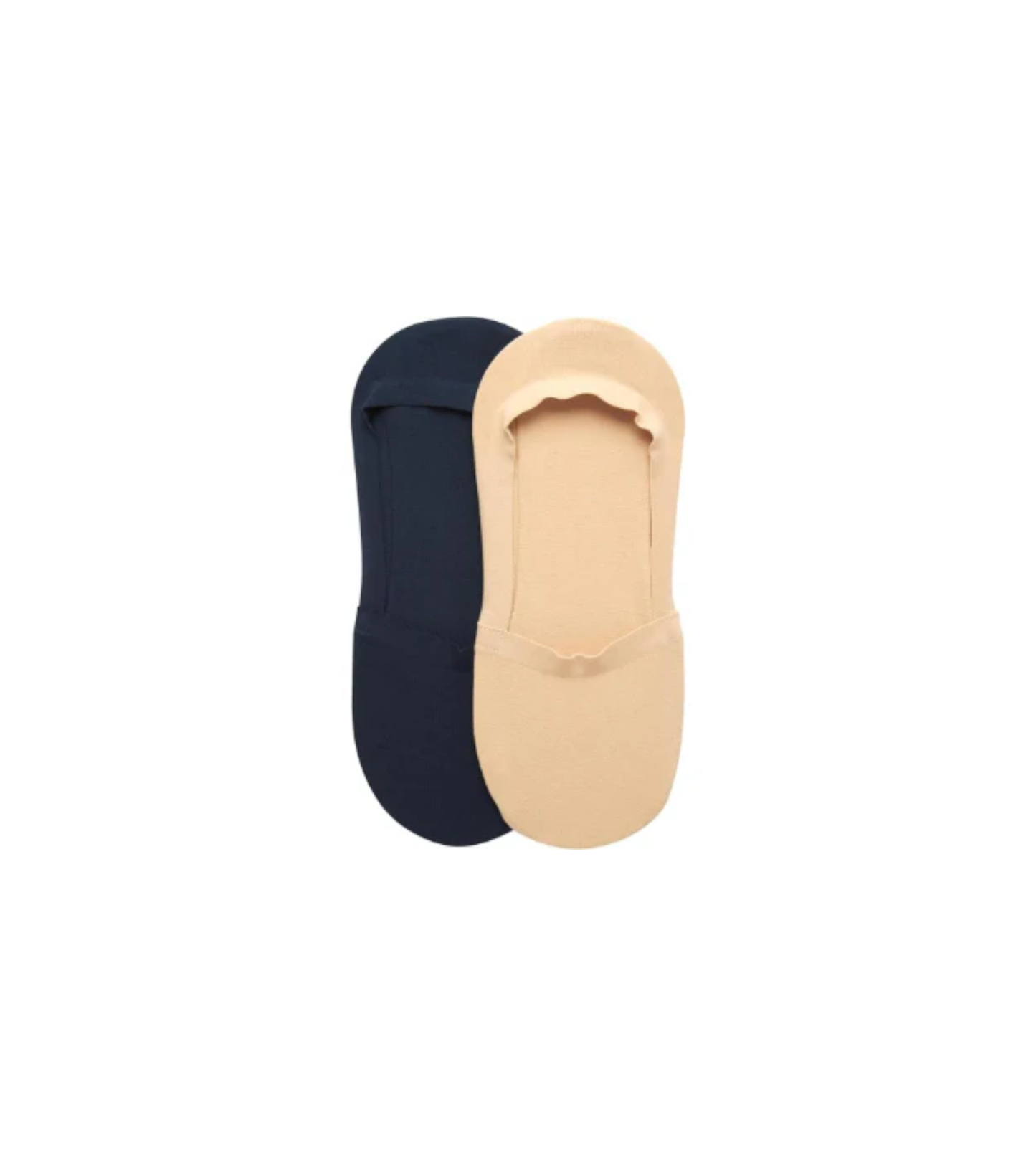 Men's 2-Pack Liner Socks Brown and Black