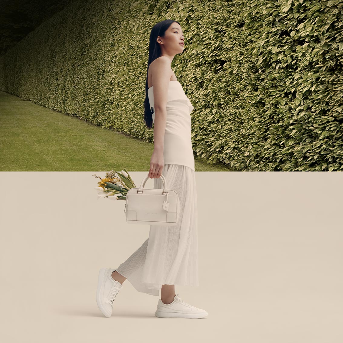 COLE HAAN ジョージー ブロック ヒール サンダル（ネイビー） コール ハーン COLE HAAN ジョージー ブロック ヒール サンダル